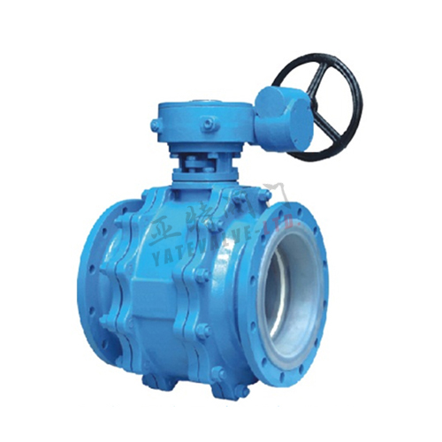 918.com防腐蜗轮衬氟球阀